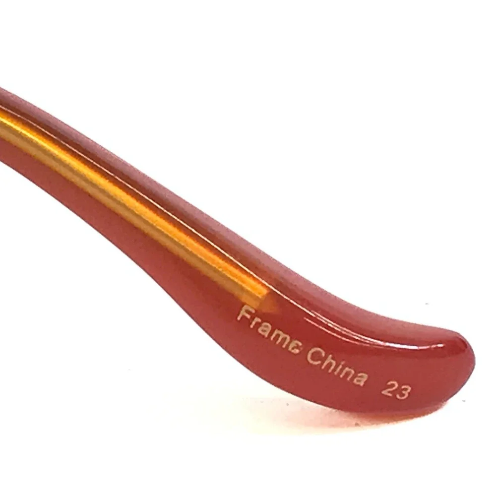 Thalia Eyeglasses Frames SELVA BK Black Red Cat Eye Studded Wire Rim 50-16-137
